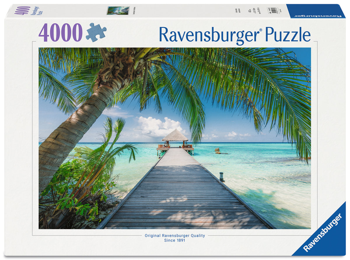 Ravensburger: Dream Beach in the Maldives Puzzle - 4000 Piece