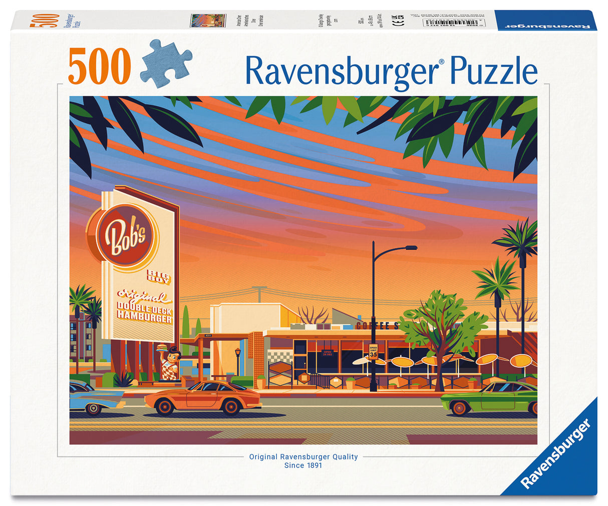 Ravensburger: Twin Palms Estate Puzzle - 500 Piece
