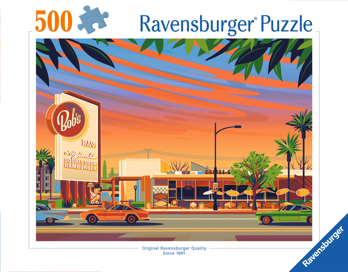 Ravensburger: Twin Palms Estate Puzzle - 500 Piece