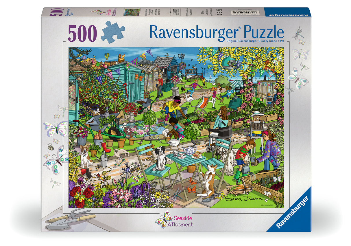 Ravensburger: SeaSide Allotment Puzzle - 500 Piece