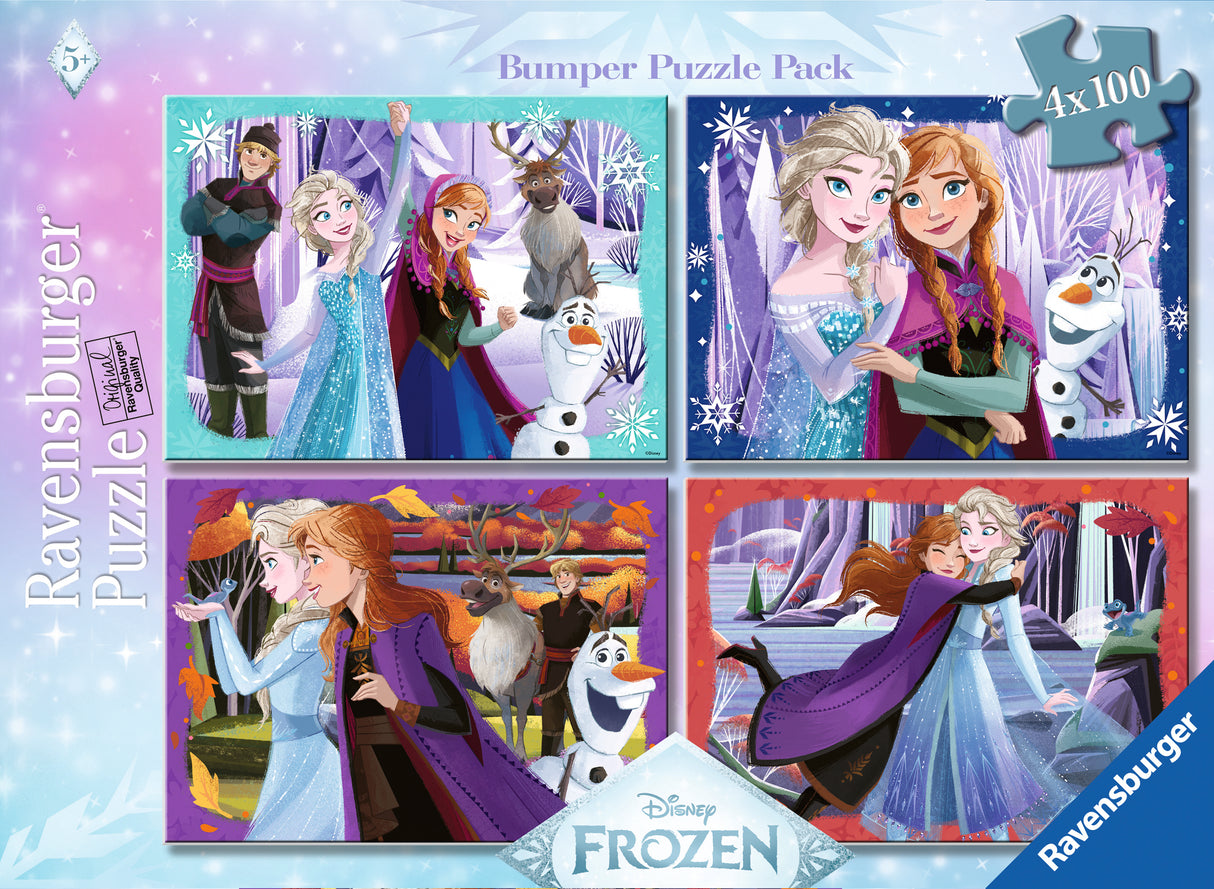 Ravensburger: Disney Frozen Magical Spirits Puzzle - 4x100 Piece