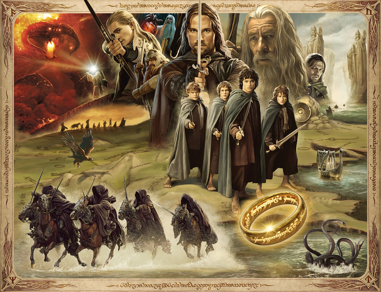 Ravensburger: The Lord of the Rings Fellowship of the Ring Puzzle - 2000 Piece