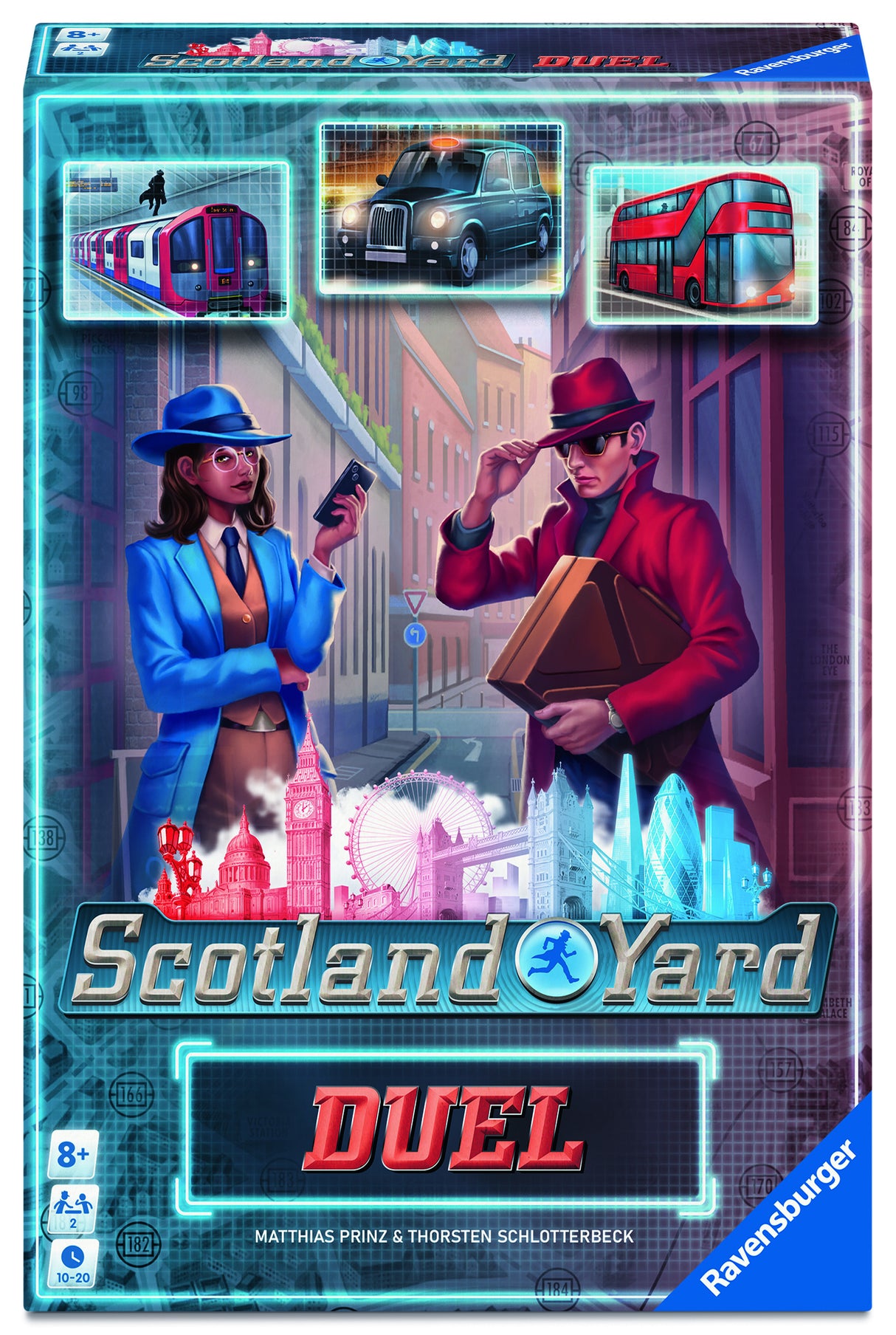 Ravensburger: Scotland Yard Duel - 2 Player Game